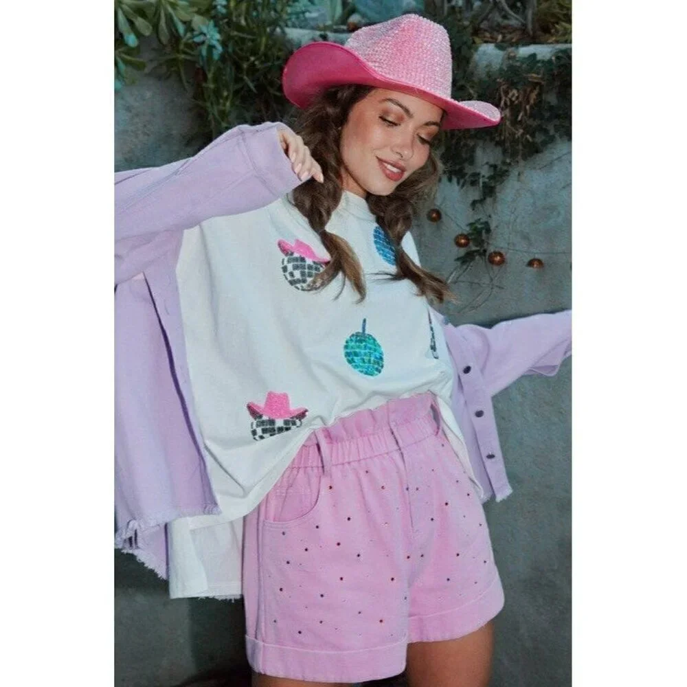 Donut Skip This Shacket in Lavender - Picture 7 of 12